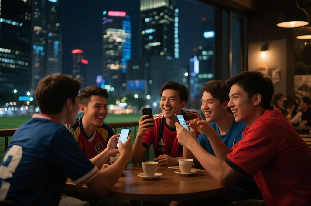 球迷在社交媒体平台上激烈讨论赛事动态